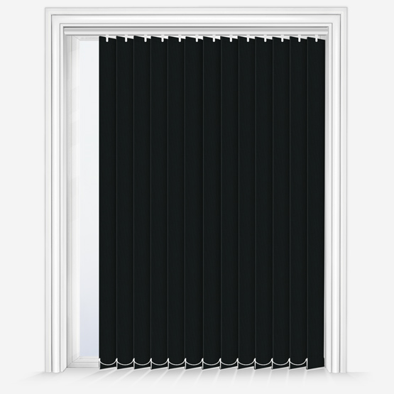 Fusion Black Vertical Blind